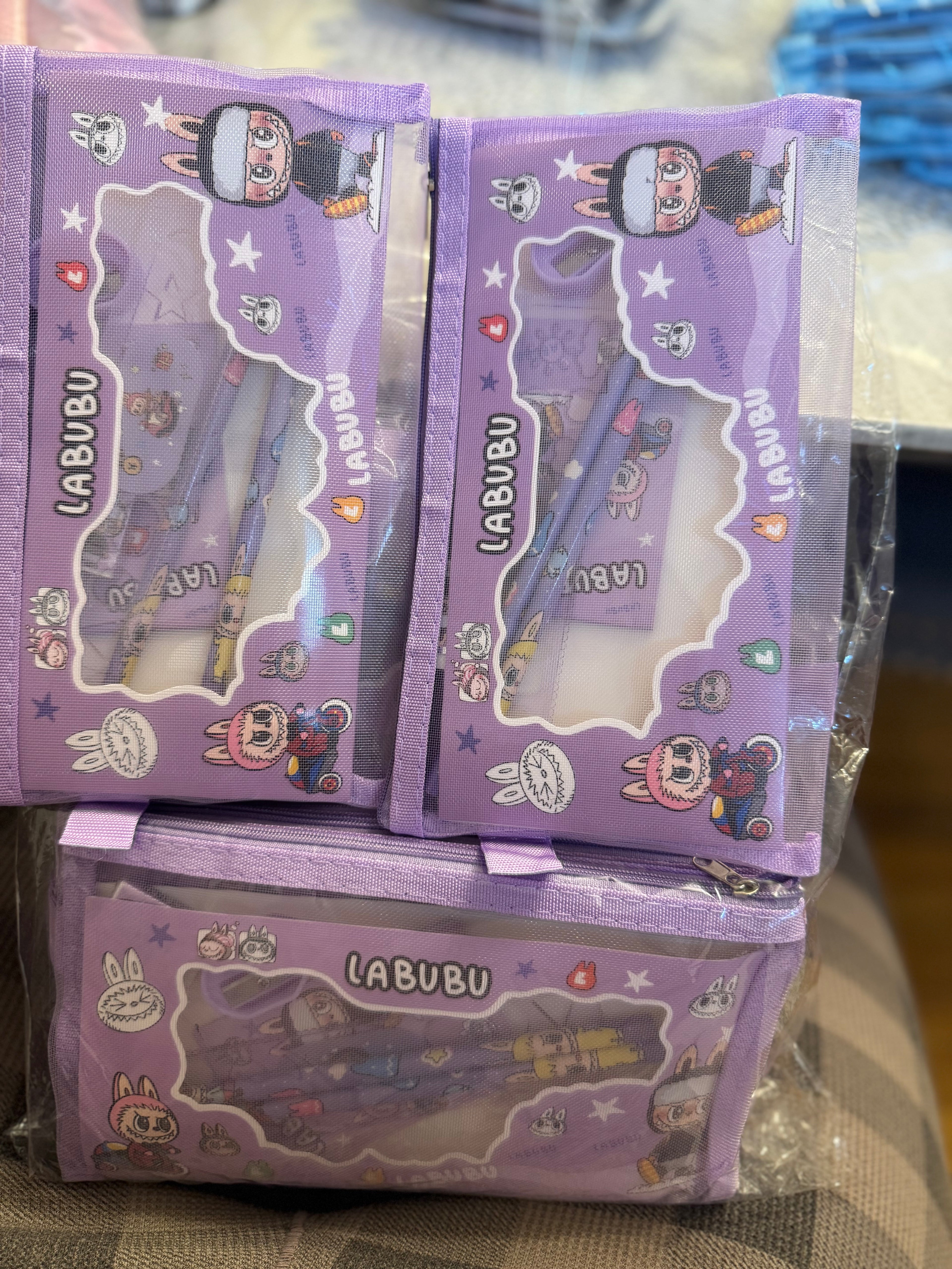Cartuchera Kawaii Transparente – La Bubu Edition