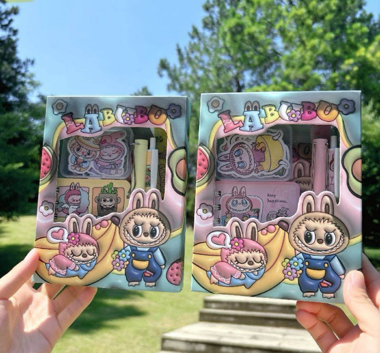 Set de Papelería LABUBU – Edición Cute Bunny