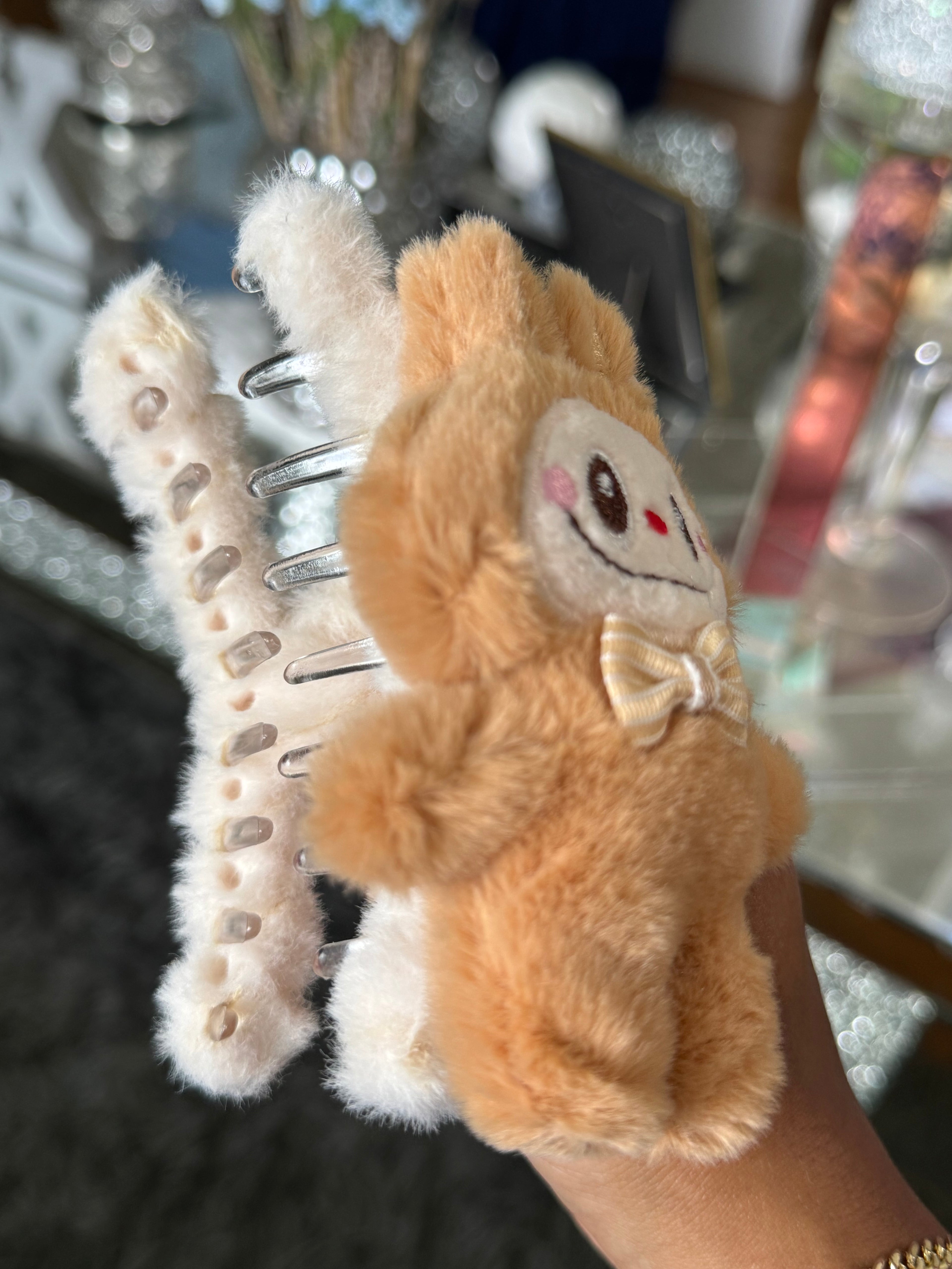 Pinche de Cabello Labubu de Peluche
